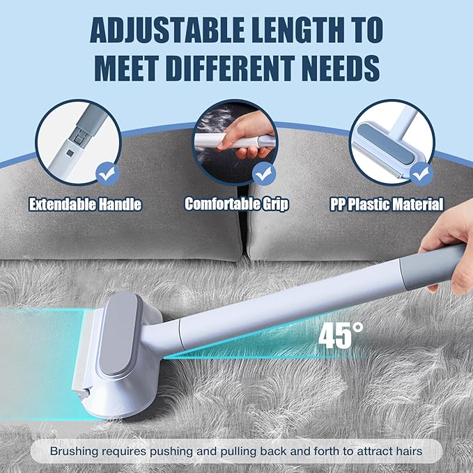 4-in-1 Pet Fur & Hair Remover Set