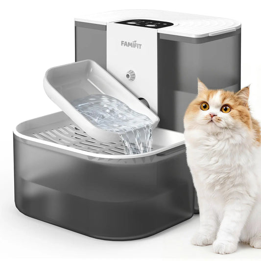Whispering Cat Water Fountain