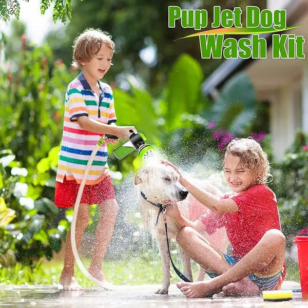 8-in-1 Pup Jet Dog Wash Hose